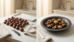 焚き火いらず。オーブンで作るほくほく焼き栗—切れ目と蒸らしがコツ