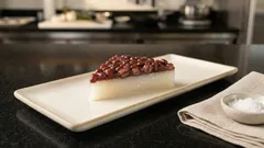 蒸して冷やすだけ。米粉で作るグルテンフリー水無月（粒あん）のもっちり和菓子