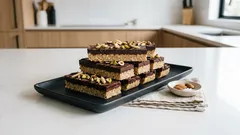 混ぜて冷やすだけ。ココナッツオイルで作る軽い口どけのチョコバー（オーブン不要）