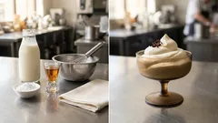 バニラの代わりにバーボンをひとたらし：泡立てるだけの香りホイップクリーム