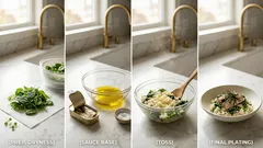 缶詰のオイルまで使い切る：ご飯と葉物に和えるだけの5分ランチ丼（ツナ・サーディンOK）